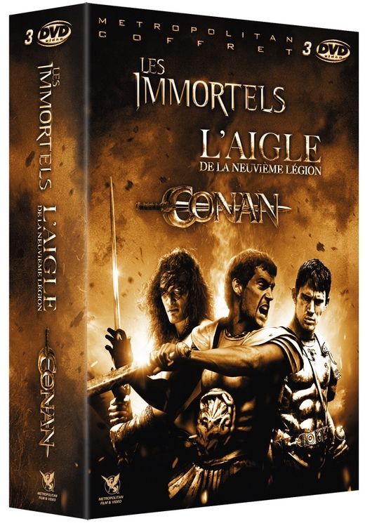 Coffret Mythologie : Conan  Les Immortels  L'aigle De La Neuvième Legion [DVD]