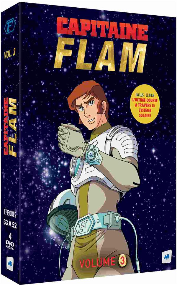 Coffret Capitaine Flam, Saison 1, Vol. 3, épisodes 33 à 52 [DVD]