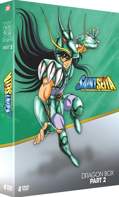 Saint Seiya - Les chevaliers du Zodiaque - Intégrale Collector (Version non censurée) - Dragon Box Part. 2 [DVD]