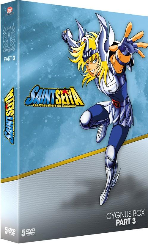 Saint Seiya - Les chevaliers du Zodiaque - Intégrale Collector (Version non censurée) - Cygnus Box Part. 3 [DVD]