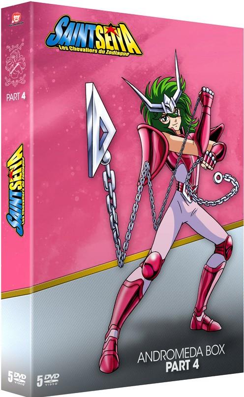 Saint Seiya - Les chevaliers du Zodiaque - Intégrale Collector (Version non censurée) - Andromeda Box Part. 4 [DVD]