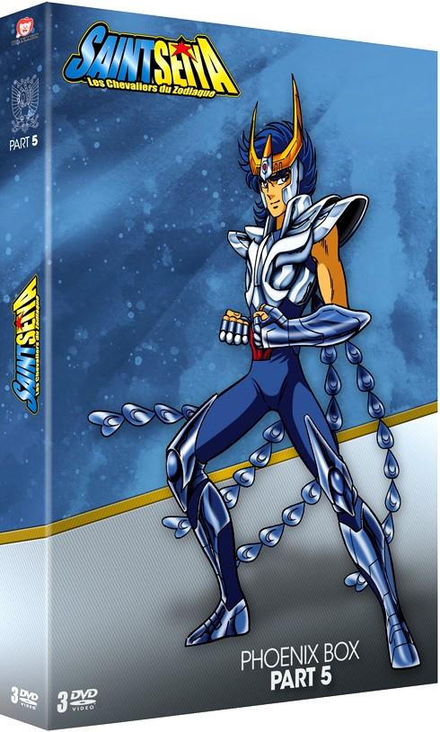 Saint Seiya - Les chevaliers du Zodiaque - Intégrale Collector (Version non censurée) - Phoenix Box Part. 5 [DVD]