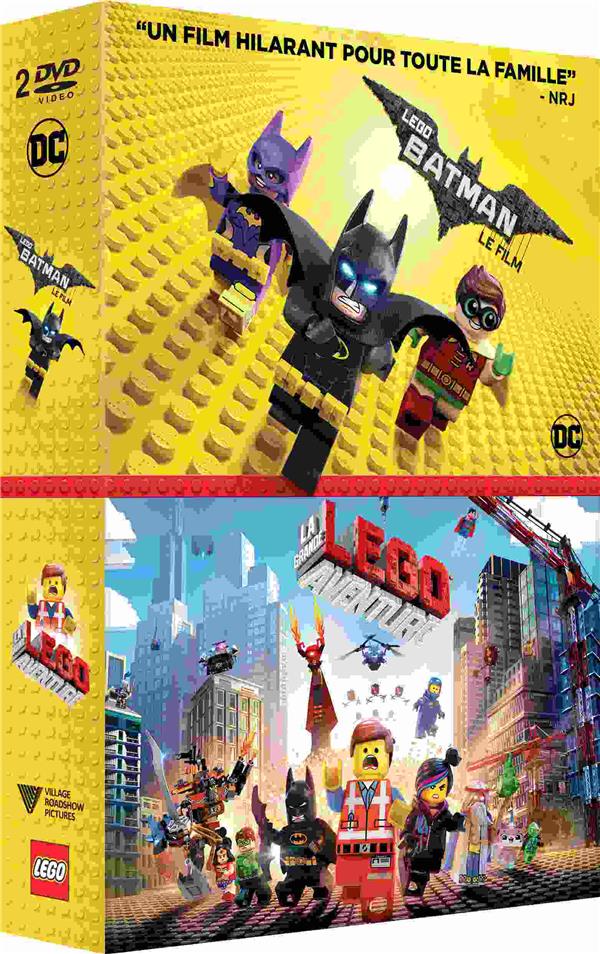 Coffret Lego 2 Films : La Grande Aventure Lego  Lego Batman [DVD]