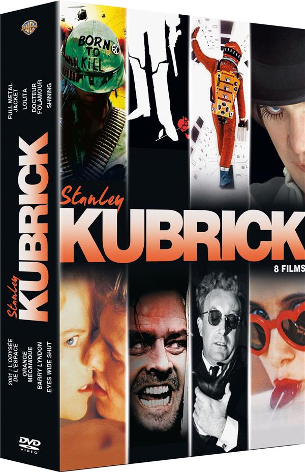 Stanley Kubrick - Coffret : Lolita + Docteur Folamour + Barry Lyndon + Full Metal Jacket + 2001, l'odyssée de l'espace + Orange mécanique + Shining + Eyes Wide Shut [DVD]