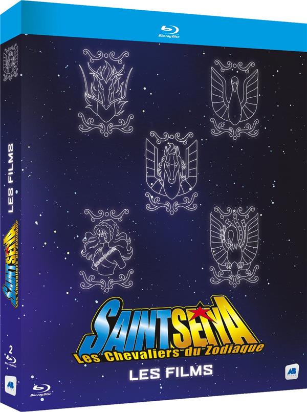 Saint Seiya - Les Chevaliers du Zodiaque - Les 5 Films [Blu-ray]