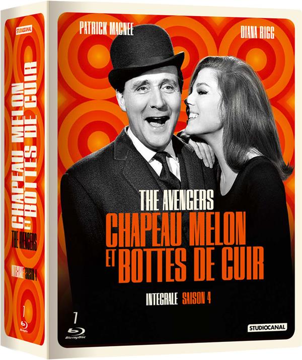 Chapeau melon et bottes de cuir - Intégrale Saison 4 [Blu-ray]