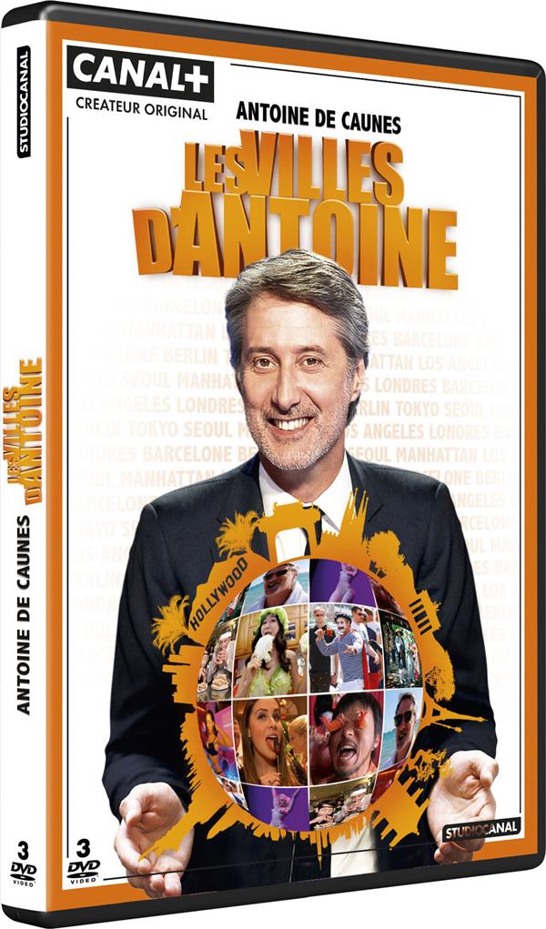 Coffret Les Villes D'Antoine De Caunes [DVD]