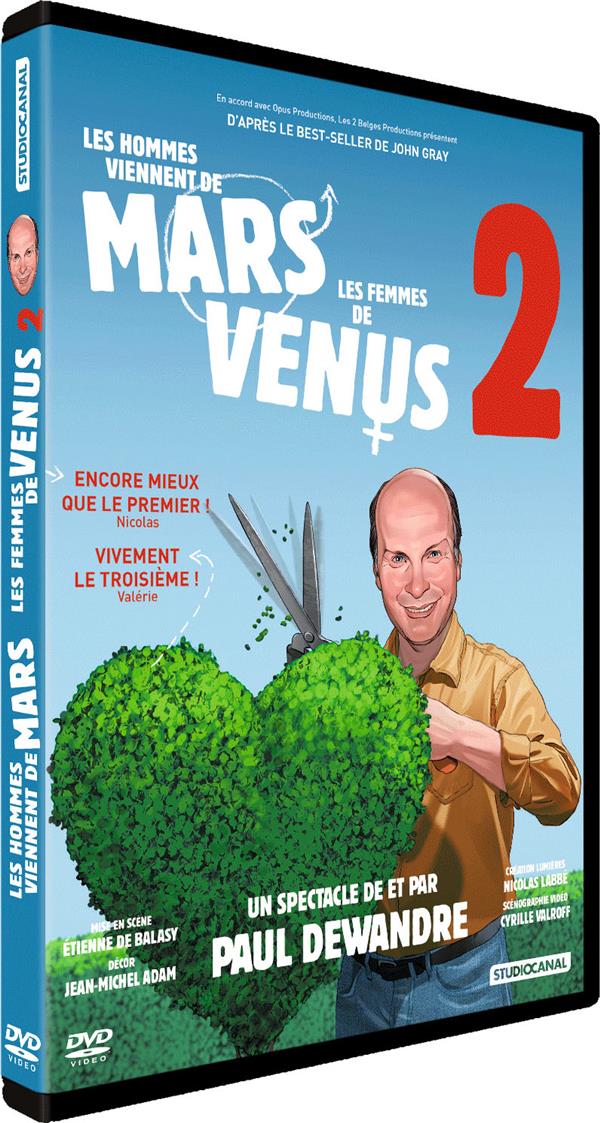 Les Hommes Viennent De Mars Les Femmes De Venus 2 [DVD]