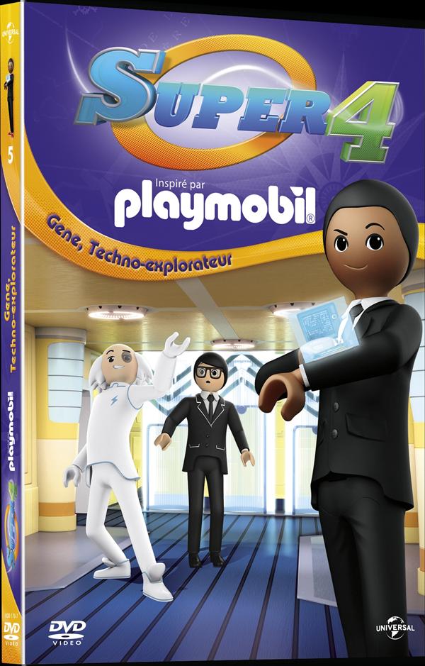 Playmobil Super 4, Vol. 5 : Gene Techno-explorateur [DVD]