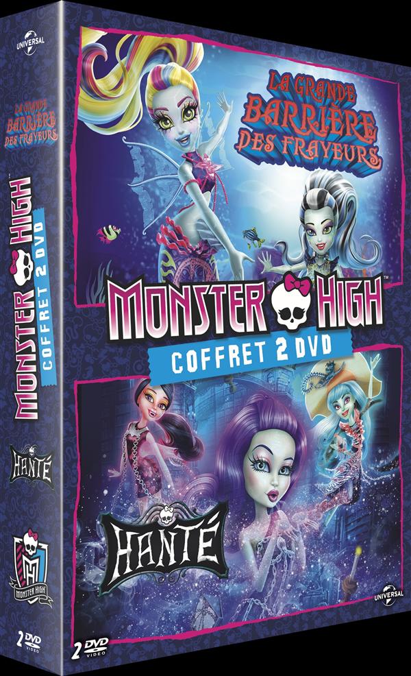 Coffret Monster High : Hanté  La Grande Barrière De Frayeurs [DVD]