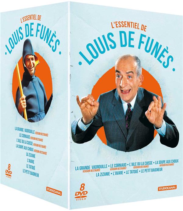 Coffret L'essentiel De Louis De Funès 8 Films [DVD]