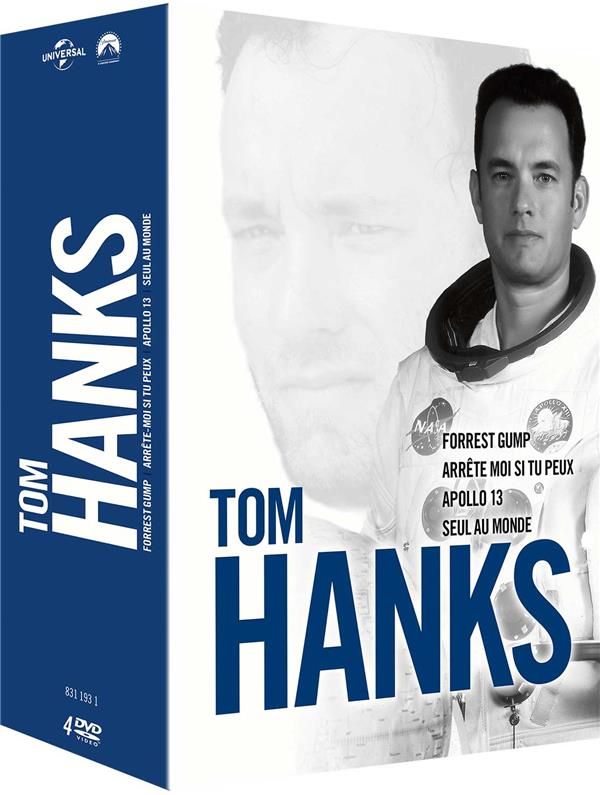 Tom Hanks- Coffret : Forrest Gump + Seul au monde + Arrête-moi si tu peux + Apollo 13 [DVD]