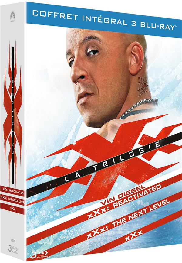 XXx, la trilogie : xXx + xXx 2 : The Next Level + xXx : Reactivated [Blu-ray]