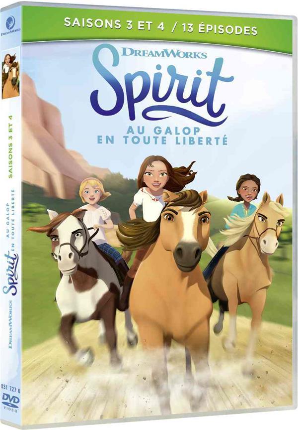 Spirit, au galop en toute liberté - Saisons 3 et 4 [DVD]