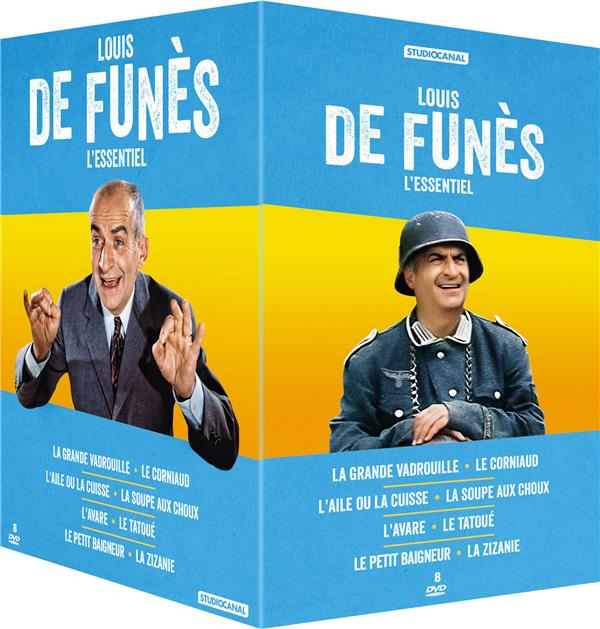 Coffret Louis De Funès L'essentiel 8 Films [DVD]