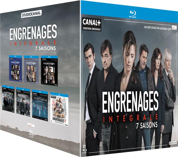 Engrenages - Intégrale 7 saisons [Blu-ray]