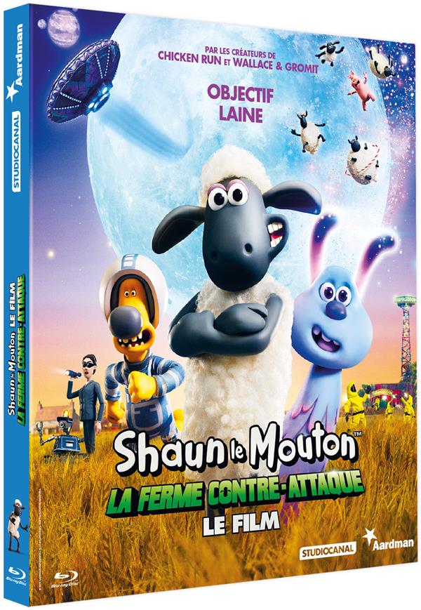 Shaun le Mouton, le film : la ferme contre-attaque [Blu-ray]