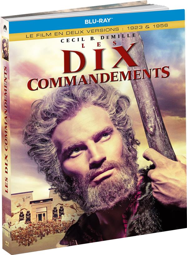 Les Dix commandements (versions de 1923 et 1956) [Blu-ray]