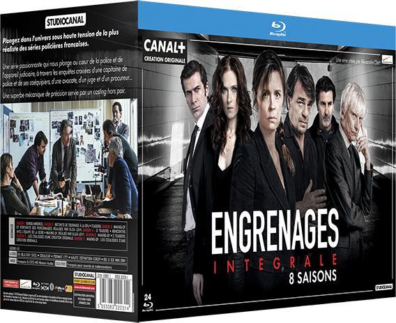 Engrenages - Intégrale 8 saisons [Blu-ray]