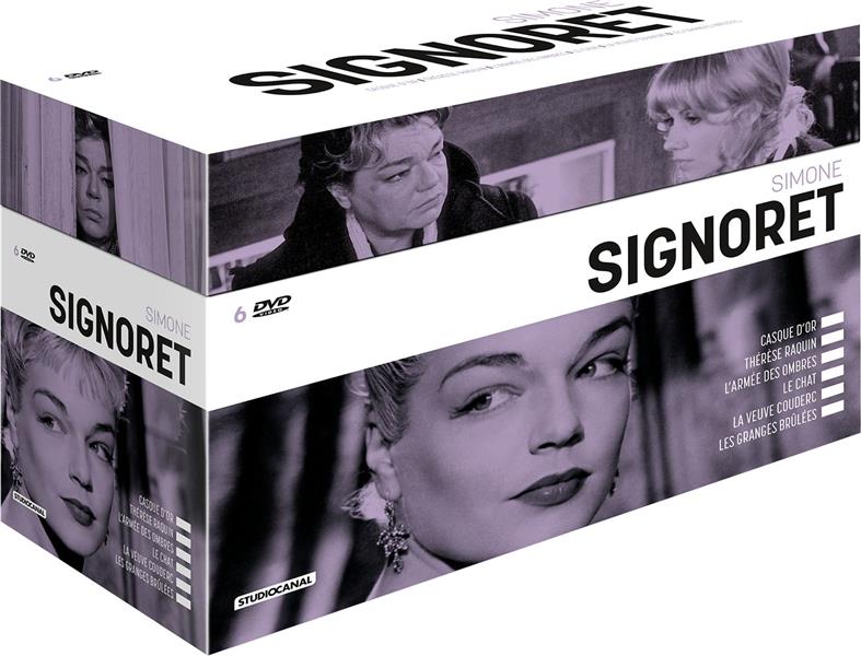 Simone Signoret: Casque d'or + Thérèse Raquin + L'Armée des ombres + Le Chat + + La Veuve Couderc Les Granges brûlées [DVD]