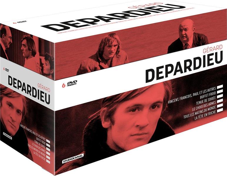 Gérard Depardieu : Vincent, François, Paul et les autres + Buffet froid + Tenue de soirée + Le Choix des armes + Tous les matins du monde + La Tête en friche [DVD]