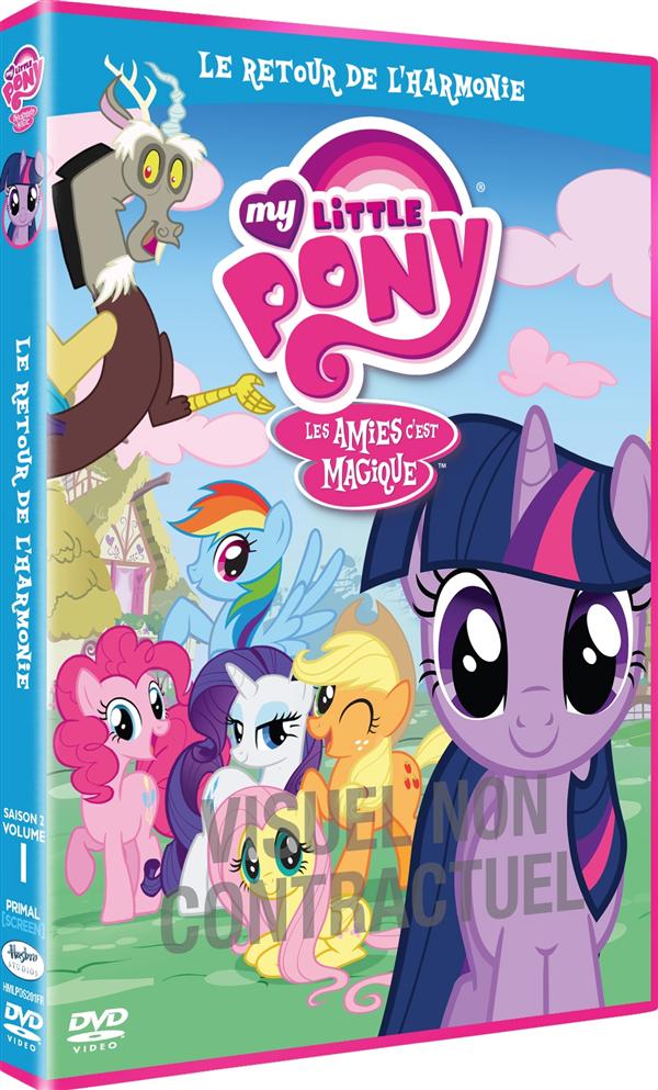 My Little Pony : Les amies c'est magique ! - Saison 2, Vol. 6 : Le retour de l'harmonie [DVD]