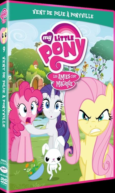 My Little Pony : Les amies c'est magique ! - Saison 2, Vol. 9 : Vent de folie à Ponyville [DVD]