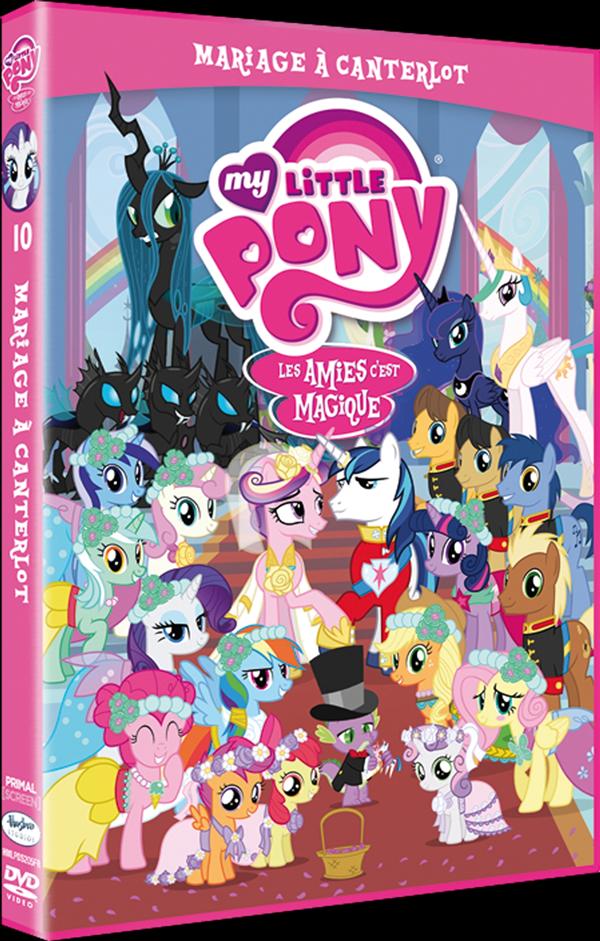 My Little Pony : Les amies c'est magique ! - Saison 2, Vol. 10 : Mariage à Canterlot [DVD]