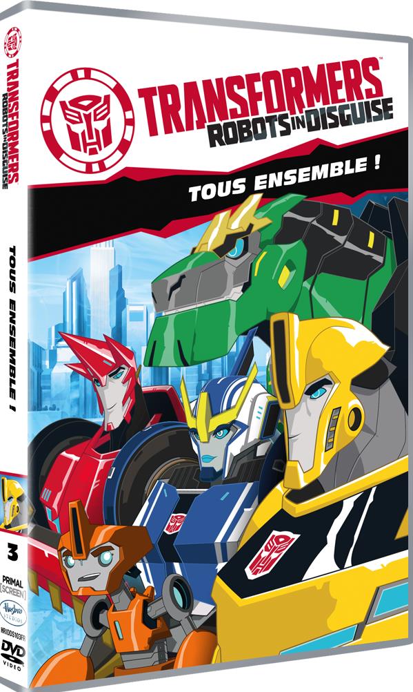 Transformers - Robots in Disguise - Vol. 3 : Tous ensemble [DVD]