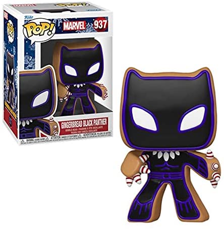 Funko Pop! Marvel: Holiday - Gingerbread Black Panther ENG Merchandising