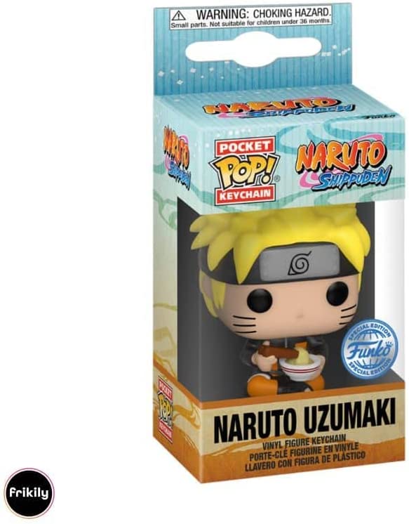 Funko Pocket Pop! Keychain: Naruto Shippuden - Naruto Uzumaki (with Noodles) - Funko Special Edition