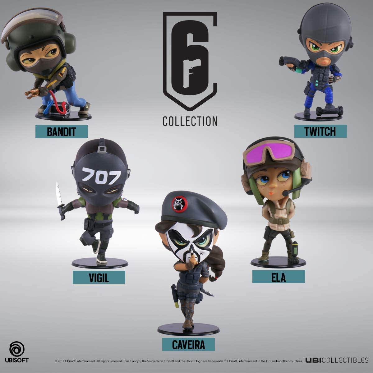 Ubicollectibles Six Collection Twitch Chibi Figure - flash vidéo