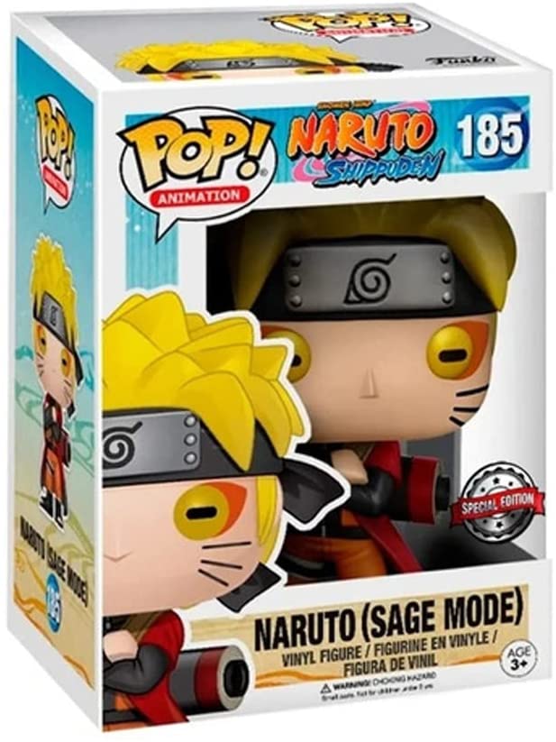 Funko Pop! Animation Naruto Shippuden Naruto (Sage Mode) - US Exclusive ENG Merchandising