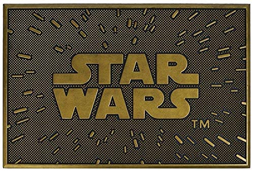 Star Wars - Tapis de porte en caoutchouc Logo de Star Wars