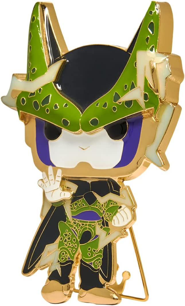 Loungefly: Funko Pop! Pins Anime: Dragon Ball Z - Perfect Cell Chase Group Large Enamel POP Pin