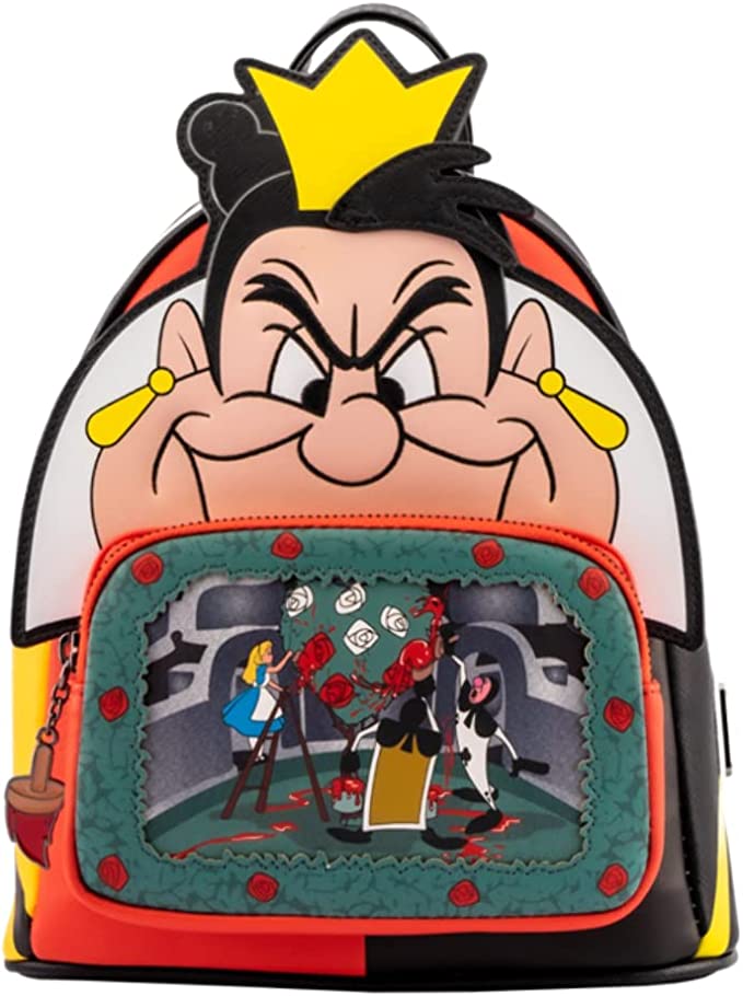 Loungefly: Disney Villains Scene Series - Queen of Hearts Mini Backpack