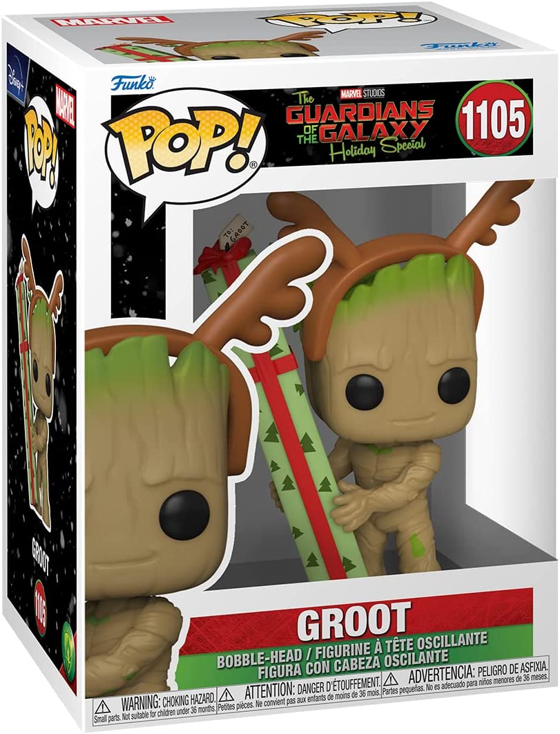 Funko Pop! Marvel: The Guardians of the Galaxy Holiday Special - Groot