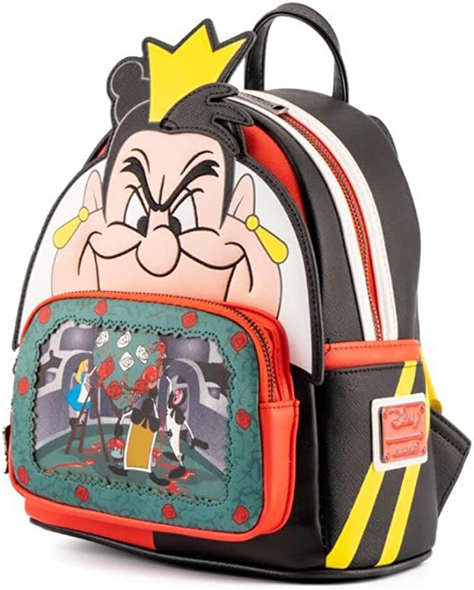 Loungefly: Disney Villains Scene Series - Queen of Hearts Mini Backpack