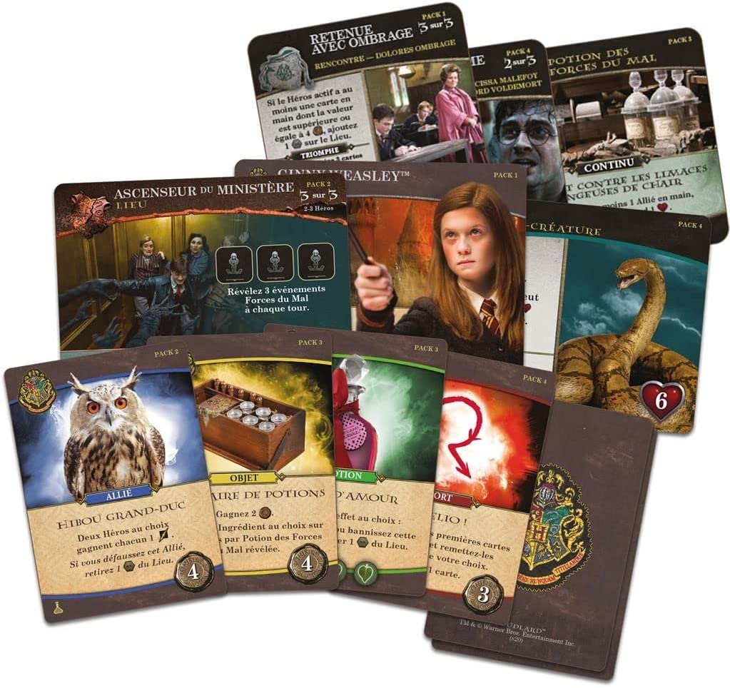 Harry Potter - Extension Sortilèges et Potions - Jeu de Plateau