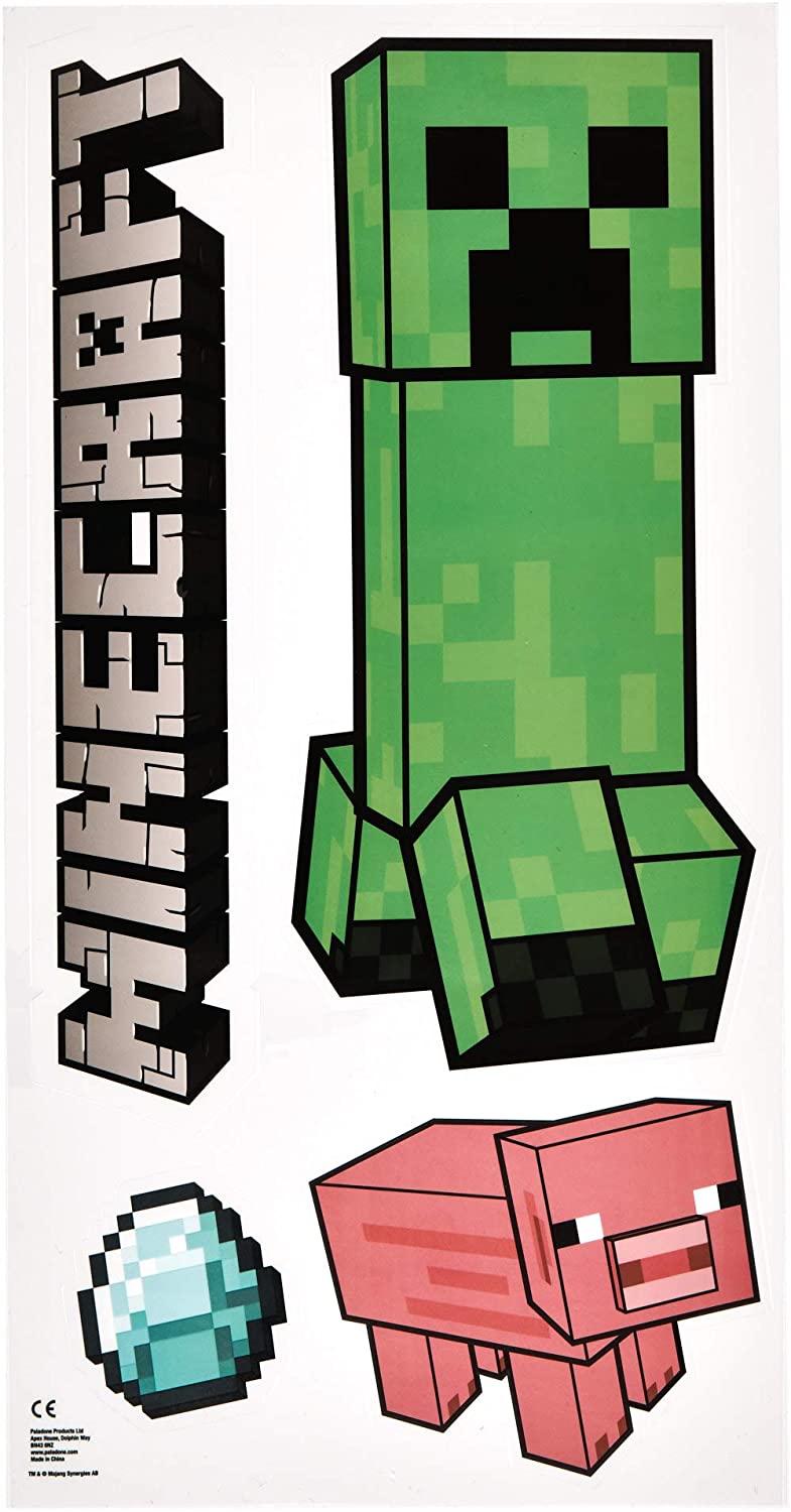 Minecraft - Stickers Muraux