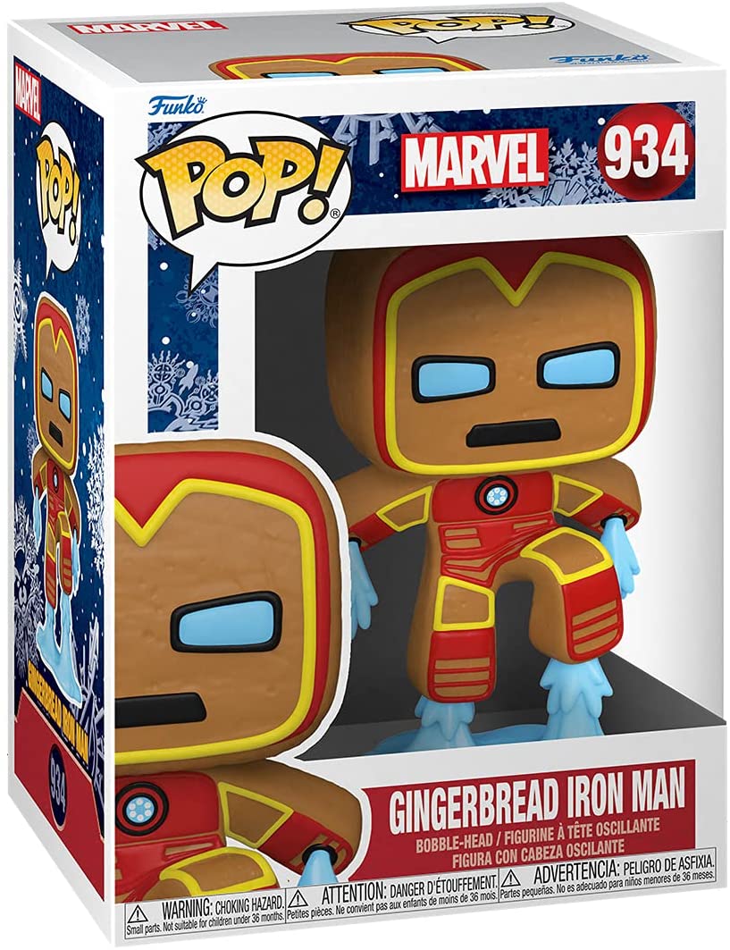 Funko Pop! Marvel: Holiday - Gingerbread Iron Man ENG Merchandising