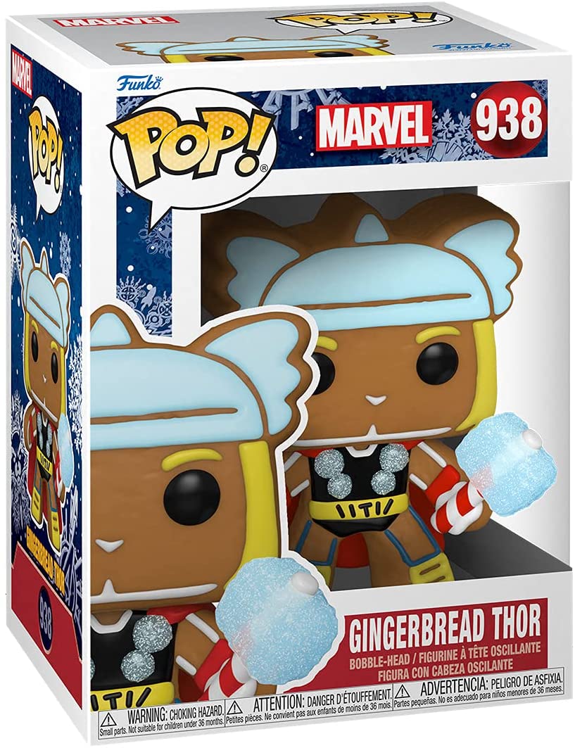 Funko Pop! Marvel: Holiday - Gingerbread Thor ENG Merchandising