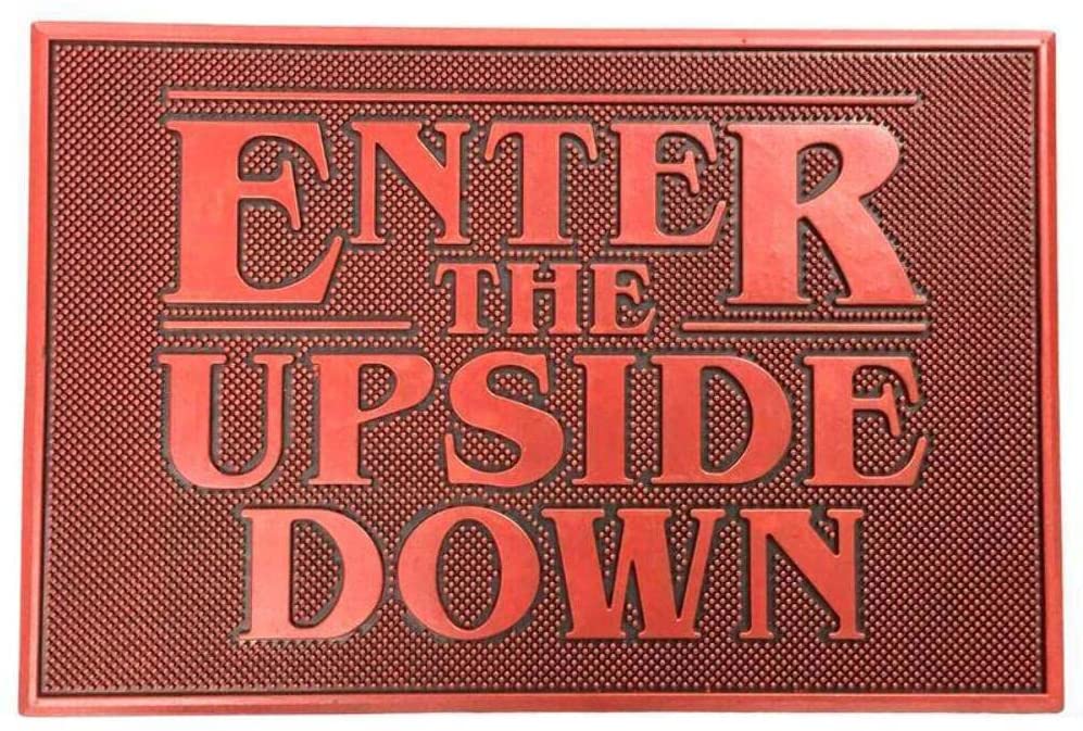 Stranger Things - Tapis de porte en caoutchouc "Enter the Upside Down" 40x60cm