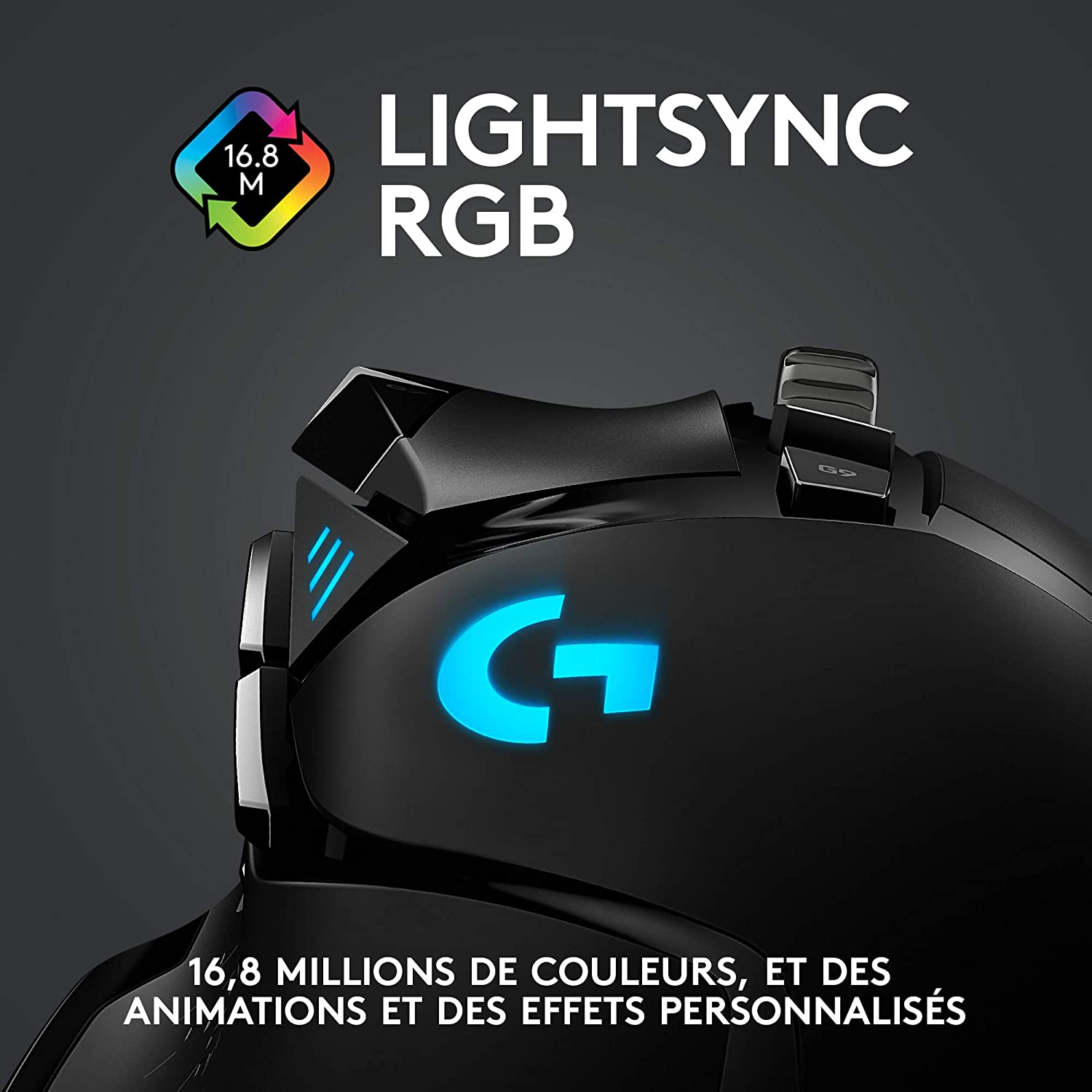 Logitech Souris de jeu sans fil G502 Lightspeed