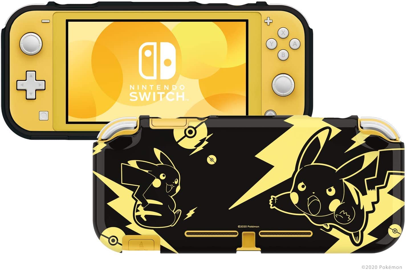 HORI - Nintendo Switch Lite DuraFlexi Protector Pikachu Black & Gold Edition