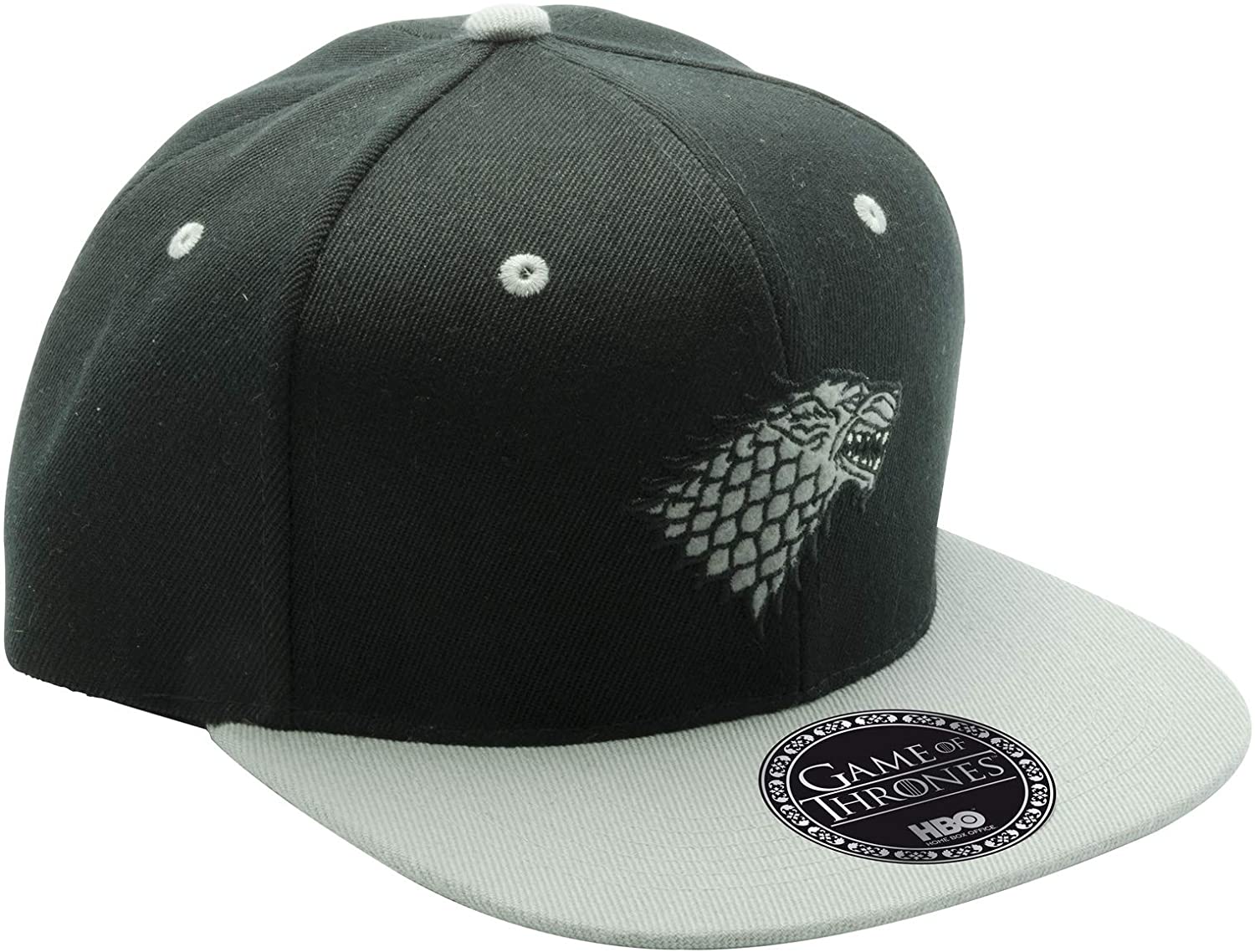 § Game of Thrones - Stark Black & Grey Snapback