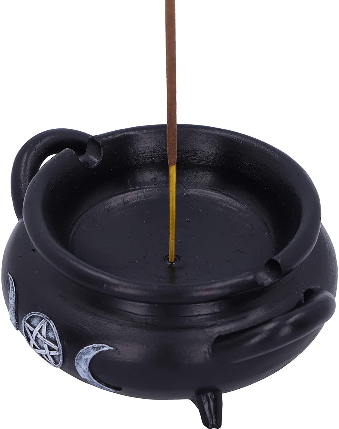 Set of Six Cauldron Bubble Witch Wiccan Incense Stick Burners