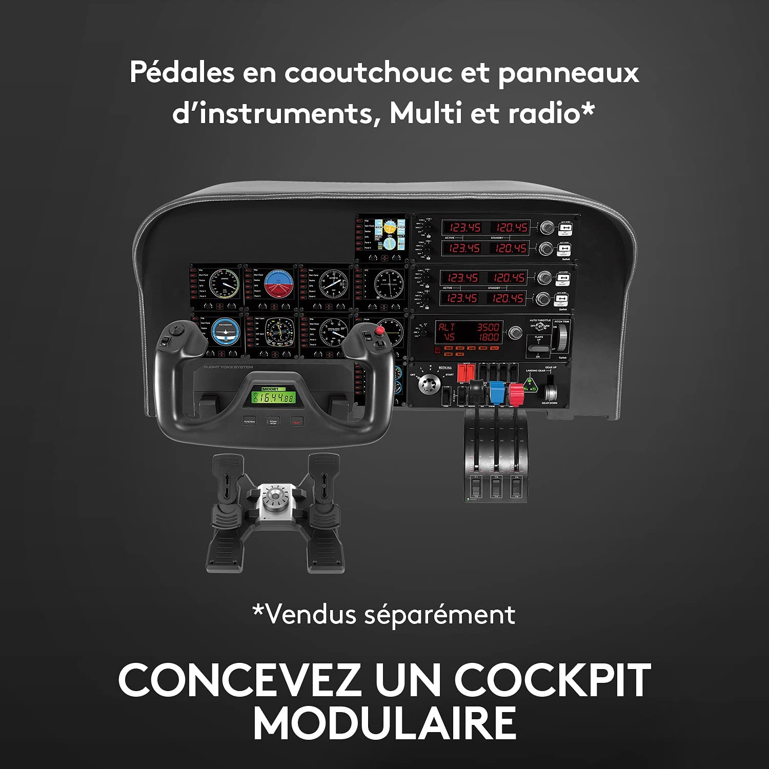 Logitech Système Pro Flight Yoke G Saitek