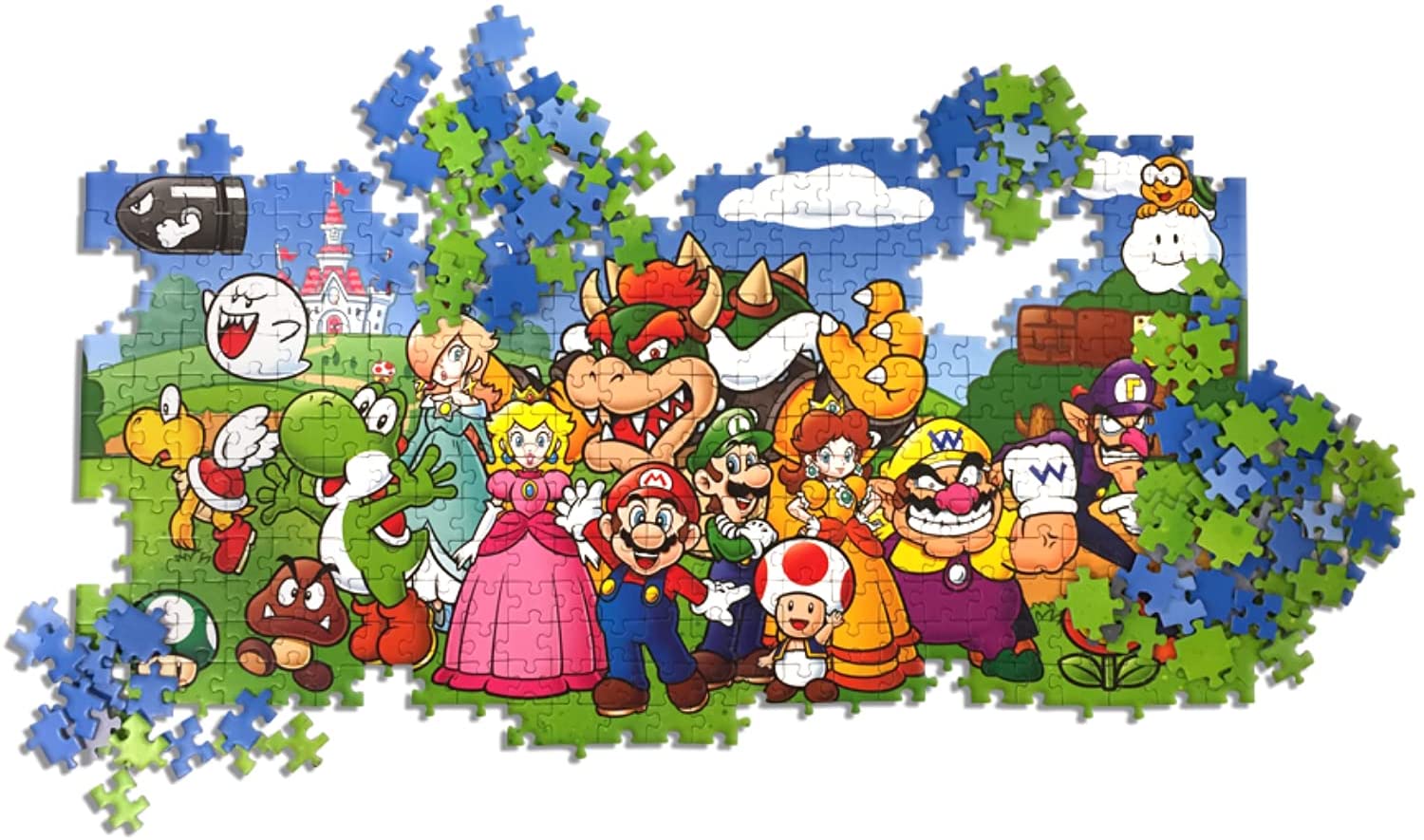 Puzzle Super Mario et ses amis 500 pièces Winning Moves : King