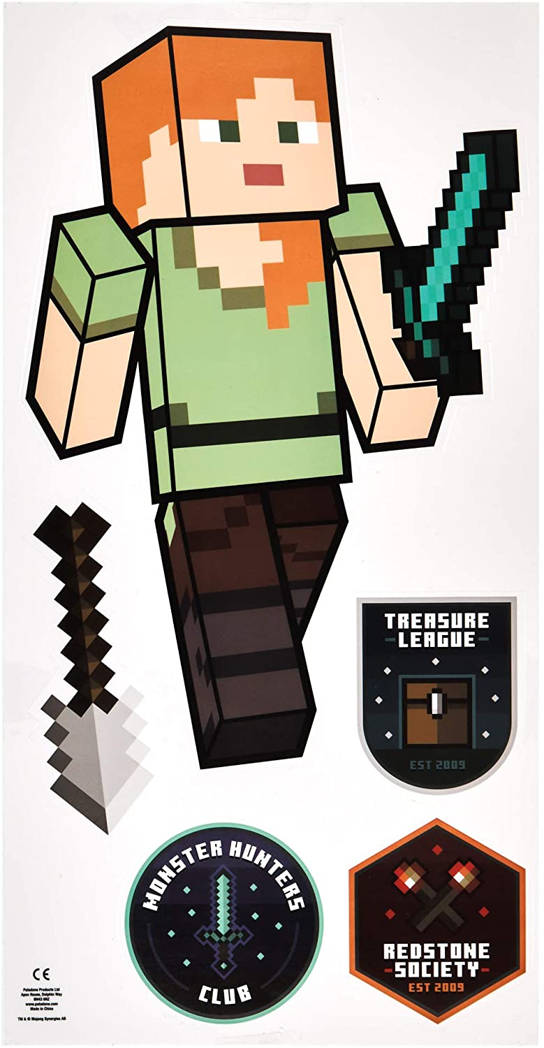 Minecraft - Stickers Muraux